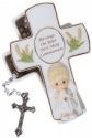 Precious Moments 123406 Communion Girl Covered Box with Rosary