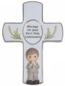 Precious Moments 123409i Communion Boy Cross