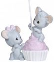 Precious Moments 124018 Two Mice with Cake Pop Figurine