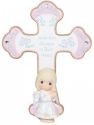 Precious Moments 124407 Angels with Hands In Prayer Cross