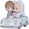 Precious Moments 131008 Couple In Car Wedding Ornament
