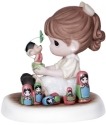 Precious Moments 131010 Seated Girl with Mouse Figurine