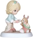 Precious Moments 131017 Girl with Puppy Figurine