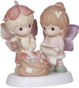 Precious Moments 131042 Girl and Boy with Bag of Toys Figurine