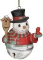 Precious Moments 131051 Snowman Jingle Bell Ornament