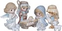Precious Moments 131063 Nativity Figurine Set of 8