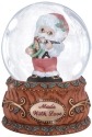 Precious Moments 131104 Annual Santa with Rocking Horse Waterball