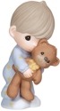 Precious Moments 132001 Boy with Teddy Figurine