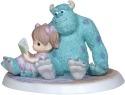 Precious Moments 132003 Disney Girl Reading with Sully Figurine