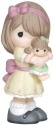 Precious Moments 133001 Girl Hugging Doll Figurine