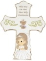 Precious Moments 133409 Communion Girl Cross