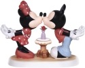 Precious Moments 133705 Disney Mickey and Minnie Kissing Figurine