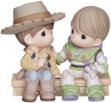 Precious Moments 134008 Disney Woody and Buzz Light Year Figurine
