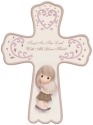 Precious Moments 134418 Mom Holding Heart Cross