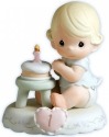 Precious Moments 136190 Girl with Cake Age 1 Figurine