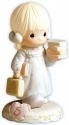 Precious Moments 136247 Girl with Lunch Box and Books Age 5 Figurine