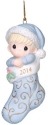 Precious Moments 141006 Dated 2014 Baby Boy Ornament