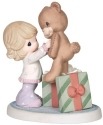 Precious Moments 141009 Girl with Teddy Bear Figurine