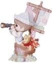 Precious Moments 141029 Disney Boy In Ship with Pooh Figurine