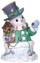 Precious Moments 141414 Snowman with String of Lights LED Figurine