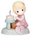 Precious Moments 142010 Girl with Cake Age 1 Figurine