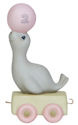 Precious Moments 142022 Birthday Train Seal Age 2 Figurine