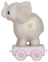 Precious Moments 142024 Birthday Train Elephant Age 4 Figurine