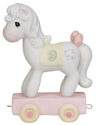 Precious Moments 142029 Birthday Train Horse Age 9 Figurine