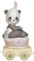 Precious Moments 142032 Birthday Train Panda Age 12 Figurine