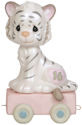 Precious Moments 142036 Birthday Train White Tiger Age 16 Figurine