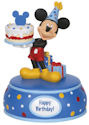 Precious Moments 142706 Disney Mickey with Birthday Cake Musical