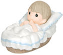 Precious Moments 143012 Baby Boy Baptism Figurine