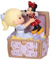 Precious Moments 143103 Disney Girl In Chest with Minnie Musical