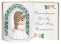 Precious Moments 143404 Girl Bible Communion Figurine