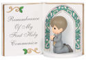 Precious Moments 143405 Boy Bible Communion Figurine