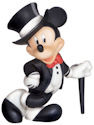 Precious Moments 143704 Disney Mickey In Tuxedo Figurine