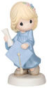 Precious Moments 144005 Graduation Girl Holding Diploma and Cap Figurine