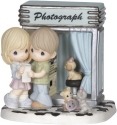 Precious Moments 144017 Vintage Photo Booth Couple Figurine LE