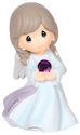 Precious Moments 144411 February Angel Birthstone Figurine