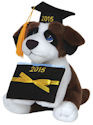 Precious Moments 144500 Dated 2015 Graduation Small Dog Plush