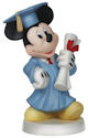 Precious Moments 144701 Disney Mickey Graduation Figurine