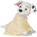 Precious Moments 144703 Disney Baby Dalmatians Wrapped In Towel Figurine