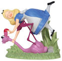 Precious Moments 144709 Disney Alice with Flamingo Figurine