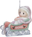 Precious Moments 151005 Dated 2015 Baby Girl Ornament