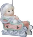 Precious Moments 151006 Dated 2015 Baby Boy Ornament