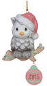 Precious Moments 151007 Dated 2015 Owl Ornament