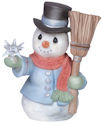 Precious Moments 151022 Snowman with Star and Broom Figurine