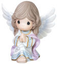 Precious Moments 151032 Kneeling Angel Figurine