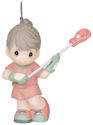 Precious Moments 151042 Lacrosse Girl Ornament