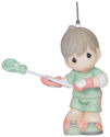 Precious Moments 151043 Lacrosse Boy Ornament